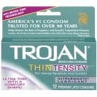 Trojan Thintensity Latex Condoms With Ultrasmooth Lubricant Sex Toy Product