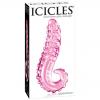 Icicles No 24 Glass Dong 6 Inches - Pink	 Sex Toy Product Image 3