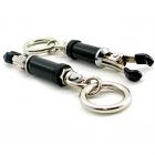 H2h Barrel Nipple Clamps With Bully Ring Sex Toy Product