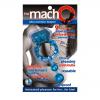 Macho Ultra Erection Keeper Blue Vibrating Cock Ring Sex Toy Product Image 3