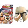 All American Whoppers 6.5in Vibrating Dong Universal Harness  Sex Toy Product Image 2