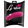 Le Reve Ribbed Dark Pink 3 Speed Massager Sex Toy Product Image 3
