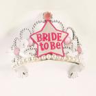 Bride To Be Star Tiara-wht/pink Sex Toy Product