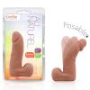 Carlito Dual Density 5.5 inches Tan Dildo Sex Toy Product Image 2