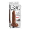 Real Feel Lifelike Toyz No. 13 - Brown Vibrator Sex Toy Product Image 2