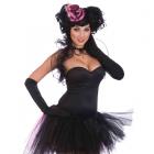 Mini Burlesque Hat-pink/black Sex Toy Product
