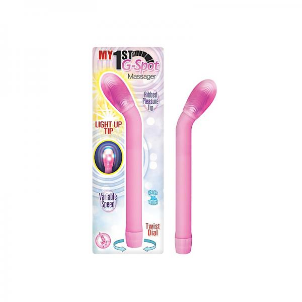 My 1st G-Spot Light Up Massager Pink Sex Toy Product