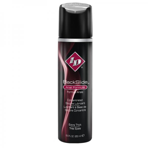 Id Backslide Silicone Anal Lubricant 8.5oz Flip Cap Bottle Sex Toy Product