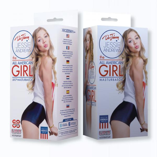 Jessie Andrews the All American Girl Masturbator Sex Toy Product