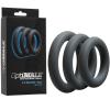 Optimale 3 C-Ring Thick Set Slate  Sex Toy Product Image 3