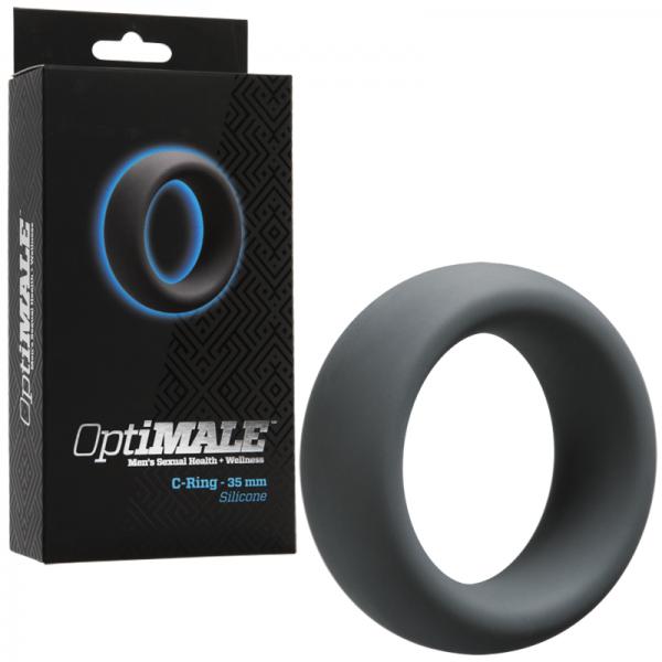 OPTIMALE - C-Ring Thick - 35mm - Slate	 Sex Toy Product
