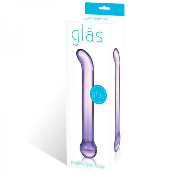 Glas G Spot Tickler Wand - Purple	 Sex Toy Product