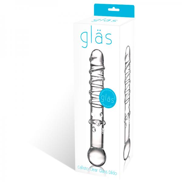 Glas Callisto Clear Glass Dildo Sex Toy Product