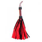 Red Petite Fluffy Flogger Sex Toy Product