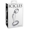 Icicles No 46 Clear Glass Butt Plug Sex Toy Product Image 2
