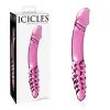 Icicles No 57 Glass Double Dildo Pink Sex Toy Product Image 2