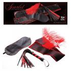 A&e Scarlet Couture Bondage Kit Black/red Sex Toy Product