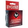 ID Studded Condom 3 Pack Latex Condoms Sex Toy Product Image 1