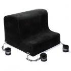 Liberator Obeir Bench with Microfiber Cuffs Black Sex Toy Product