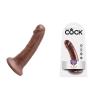 King Cock 6 Inches Brown	Dildo Sex Toy Product Image 3