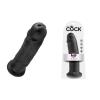 King Cock 10" Dildo - Black Sex Toy Product Image 3