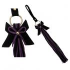 Lovestruck Flog Her Purple with Black Bow Sex Toy Product