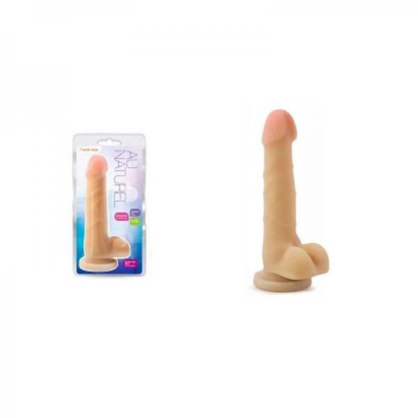 Au Natural 7 inches Sam Beige Dildo Sex Toy Product