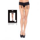 Sheer Stocking O/S Black Sex Toy Product
