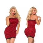 Cocolicious Hot Coco Seamless Tube Dress Red O/S  Sex Toy Product