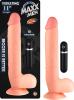 Maxx Men Vibrating 11 inches Straight Dong Beige Sex Toy Product Image 2
