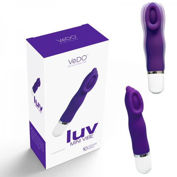 Luv Mini Vibe Into You Indigo Purple Sex Toy Product