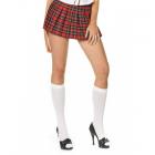 Nylon Knee Highs O/S White Sex Toy Product