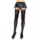 Nylon Stocking Lace Top O/S Black Sex Toy Product