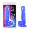 Sweet N Hard #4 Dong With Suction Cup & Balls Blue Sex Toy Product Image 3