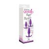 Rump Rockers 3 Piece Anal Plug Training Set Violet Sex Toy Product Image 3