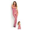 Quarter Crochet Net Bodystocking Purple O/S Sex Toy Product Image 3
