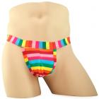 Rainbow Men's Thong One Size Sex Toy Product