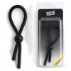 Rock Solid Lasso Single Adjustable Black Silicone Cock Tie Sex Toy Product Image 2