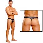 Male Power Cobra Micro V Thong L/XL Black Sex Toy Product