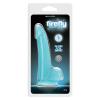 Firefly Smooth Glowing Dong 5 inches Blue Sex Toy Product Image 2