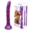 Skinny Me Strap On Dildo With Harness Purple Dildo 7 inches Sex Toy Product Image 2