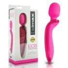 Climax Elite Eos Rechargeable 9x Silicone Wand Pink Sex Toy Product
