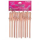 Peni-colada Stiffy Straws (12/pk) Sex Toy Product