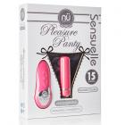 Sensuelle Pleasure Panty With Remote Control 15 Function Bullet Pink Sex Toy Product