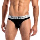 Male Power Modal Basics Lo Rise Thong Black S/m Sex Toy Product