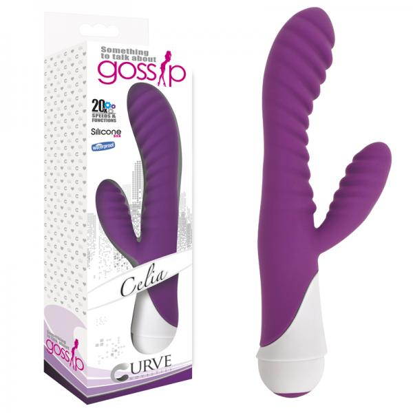 Gossip Celia Dual Motors Violet Purple Vibrator Sex Toy Product