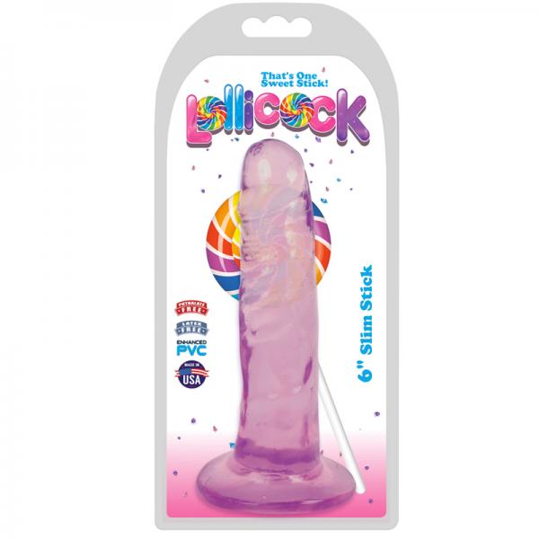Lollicock Slim Stick 6in Grape Ice Sex Toy Product