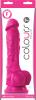 Colours Pleasures 7 inches Silicone Dildo Pink Sex Toy Product Image 2