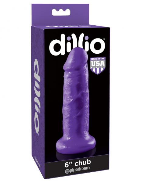 Dillio Purple 6 inches Insertable Chub Dildo Sex Toy Product