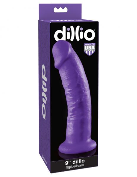 Dillio Purple 9 inches Realistic Dildo Sex Toy Product